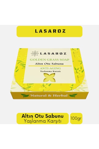 Altın Otu Sabunu Ölmez Çiçek Sabunu Yenileyici Leke Karşıtı Sabun