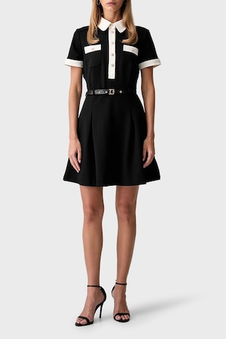 Guess Ss Claudie Kemerli Mini Flare Elbise W6yk15k4367 Kadın Elbise W6yk15 K4367 Jblk Siyah