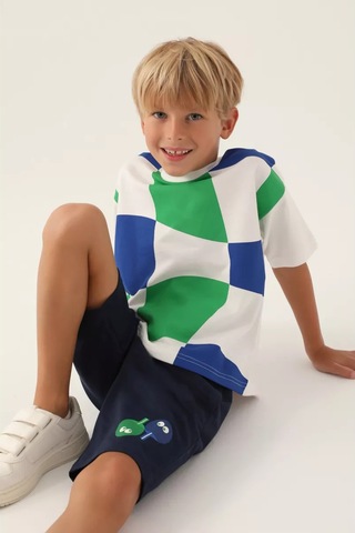 Rolypoly Yazlık Şort Ve Tişört Takımı 209202860 Mavi