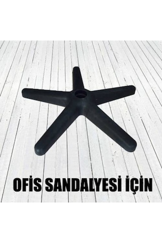 Weblonya Ofis Sandalyesi Ayağı Yıldız Ayak + 5 Tekerlek 6059