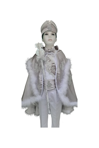 Osmanlı Tuğralı Özel Üretim Sünnet Kıyafeti -sn1330