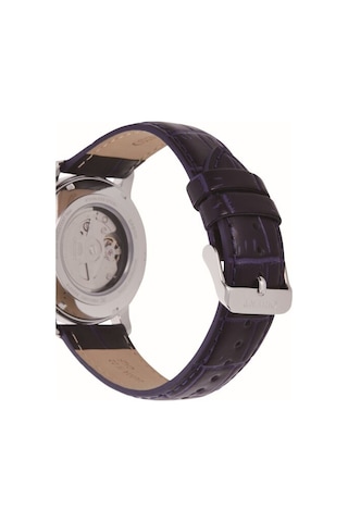 Orient Ra-aa0c05l39b Kurmalı Otomatik Deri Lacivert 42 Mm Erkek Kol Saati Gri
