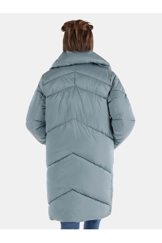 Colin's Colins Regular Fit Şişme Uzun Cepli Yeşil Kadın Kaban Cl1065792 Mint Yeşili