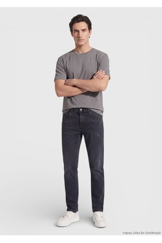 Ramsey Antrasit Slim Fit Denim Pamuk Karışımlı Pantolon antrasit hard Coal