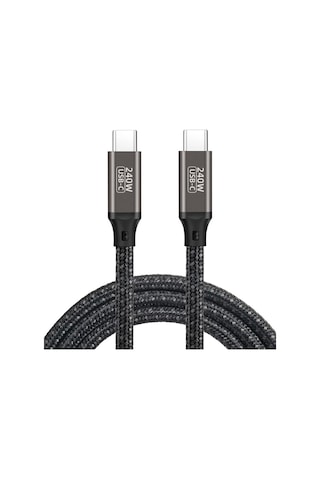 Zore Qg02 Type-c To Type-c Pd3.1 Data Kablosu 240w 480mbps 0.5 Metre