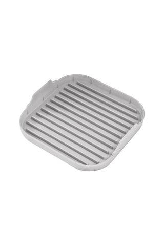 Xurunkeji Silikon Mikrodalga Pastırma Tepsisi Mikrodalga Pastırma Makinesi Gıda Sınıfı Silikon Mikrodalga Pastırma Tavası Gri Gri