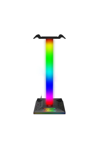 Rgb Gaming Kulaklık Standı Led Aydınlatma Usb Type-c Giriş 10renk