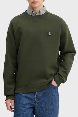 Hugo Erkek Sweat 50542593 309 Koyu Yeşil Koyu Yeşil