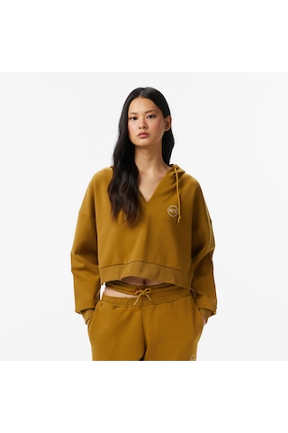United4 Unıted4 Regular Fit Kadın Kahverengi Sweatshirt Juju Kahverengi