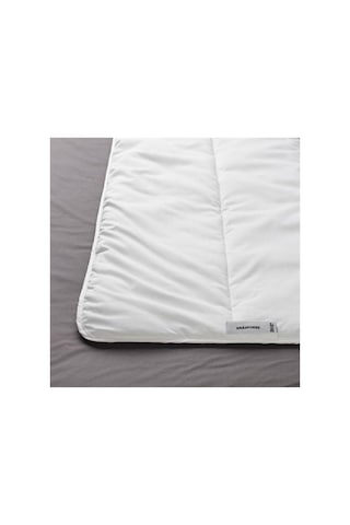 Çift Kişilik Yazlık Yorgan, Beyaz Renk 240x220 Cm Dolgu Oyuklu Lif Çok Renkli
