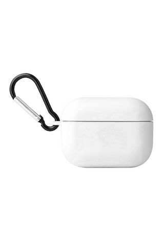 Forzacase Apple Uyumlu AirPods Pro 3 İle Anahtar Askılıklı Bluetooth Kulaklık Kılıfı - Fc1125 Beyaz