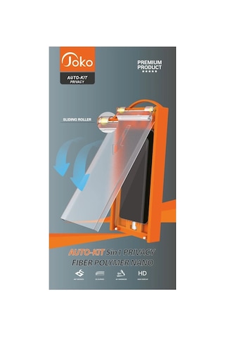 Joko - 391 - Samsung Galaxy Uyumlu S24 Ultra Auit 5in1 Fiber Hayalet Polymer Nano - Csmo-tex - Ekran Koruyucu