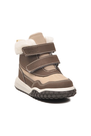 Cool Kahve Cırtlı Kaymaz Taban Unisex Çocuk Bot Shade B Kahverengi