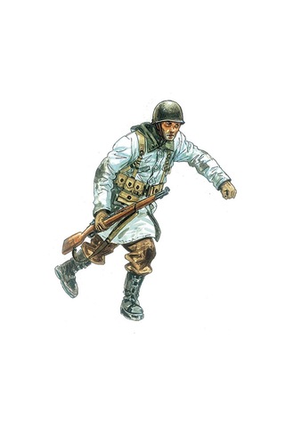 Italeri 6133s 1/72 Ölçek, Wwıı Abd Kış Üniformalı Piyade Askerleri, Plastik Model Kiti-50565