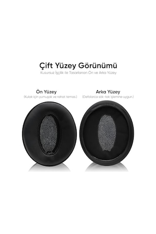 Sennheiser İle Uyumlu Kulaklık Pedi Hd 4.50bt - Hd 4.50btnc - Hd 4.50se - Hd 4.40bt - Hd 4.30g - Hd 4.20s - Hd 458bt - Hd 450 - Hd 450bt - Hd 400s - Hd 350bt