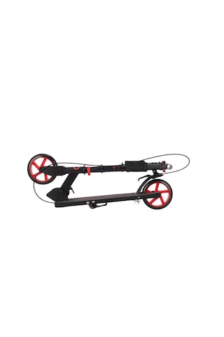 Cool Wheels 8 + Yaş Frenli Scooter / Siyah-kırmızı
