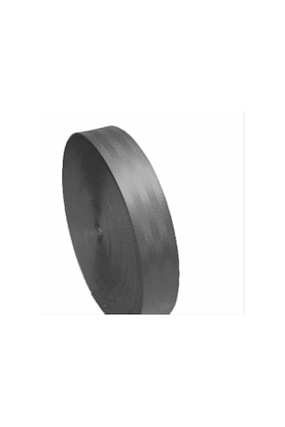 Renkli Emniyet Kemeri Şeritli 3 Metre 1 Kemer İçin Gri