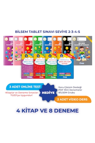 Bilsem Tablet Sınavı Seviye 2-3-4-5 Bilsem Tablet Sınavı Seviye 2-3-4-5