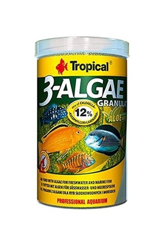 Tropical 3 Algae Granulat 100gr Kovadan Bölme