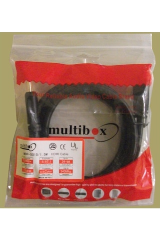 Multibox 10 Metre Hdmi Kablo Altın Uçlu