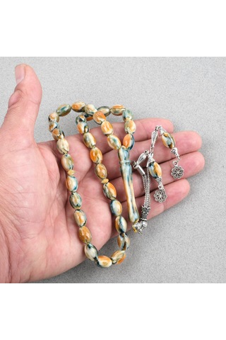 Galalit Beyzi Kesim 8x11.5mm Tesbih