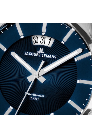 Jacques Lemans Sydney 1-1540m Erkek Kol Saati Gri