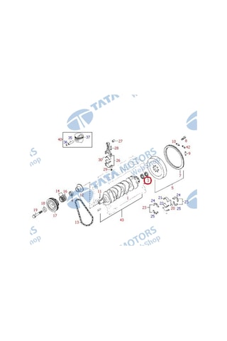 Tata Telcoline Xenon Arka Krank Kece