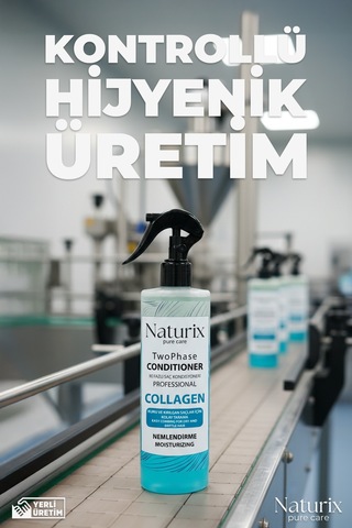 Ilgaz Naturix İki Fazlı Collagen Saç Bakım Fön Suyu 400 ML