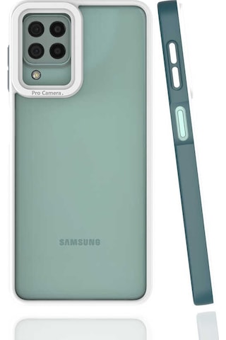 Zore Galaxy Uyumlu M32 Kılıf Mima Kapak - Koyu Yeşil Koyu Yeşil
