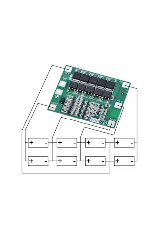 4s Bms 40a 16.8v Bms Modul