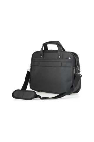 Ççs 71441 Körüklü Laptop ve Evrak Çantası Siyah