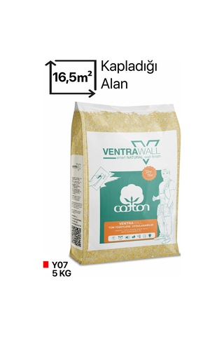 Ventrawall Sarı İç Cephe Boyası - Pamuk Sıva - Y07 - 5 Kg