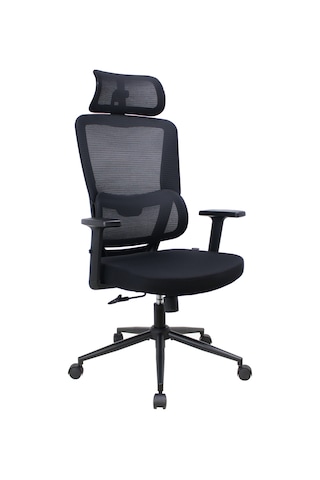 Reflex-s Full Ergonomic Yönetici Ve Çalışma Koltuğu File Kumaş - Siyah 66 X 124-134 X -74 Cm