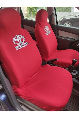 Replax Toyota Uyumlu Kırmızı Oto Atlet Servis Kılıfı 4 Parça Ser-0004