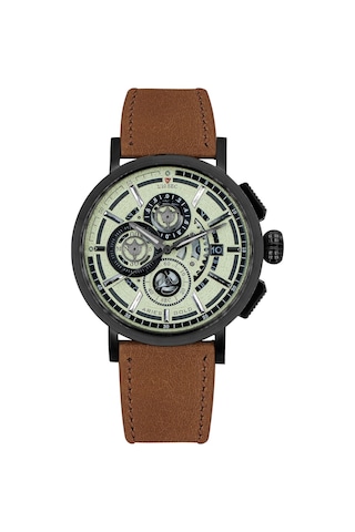 Aries Gold G 7018 BK-BEI Erkek Kol Saati