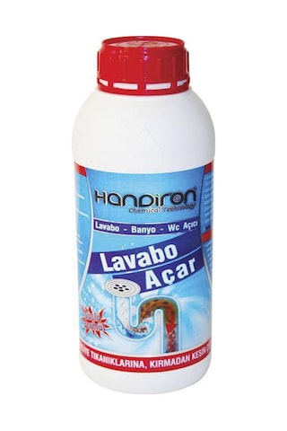 Handiron Lavabo Açıcı Banyo Gider Tıkanık Sıvı Açıcı 2000 Gr