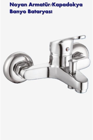 Banyo Bataryası /noyan Armatür Kapadokya Banyo Bataryası -sıcak Soğuk Aç Kapa Musluk Krom