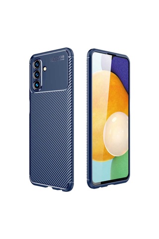 Samsung Uyumlu Galaxy A13 5g Kılıf Zore Negro Silikon Kapak Lacivert