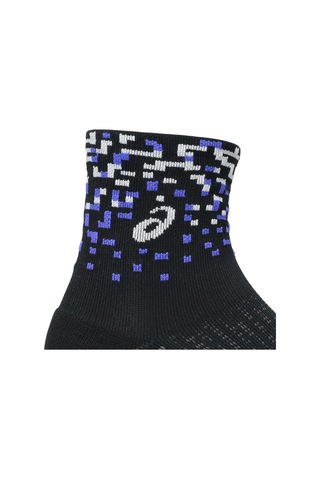 Asics Performance Run Sock Quarter Unisex Black/obsidian Grey 3013b284-001