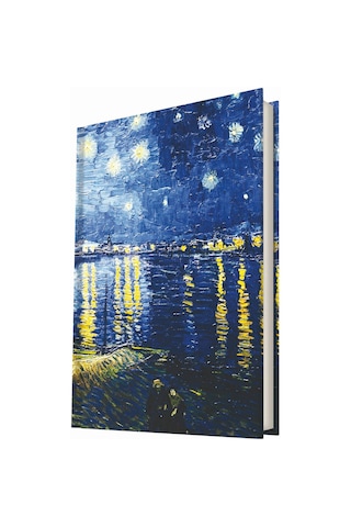 Deffter Art Of Word / Starry Night Over The Rhone Van Gogh