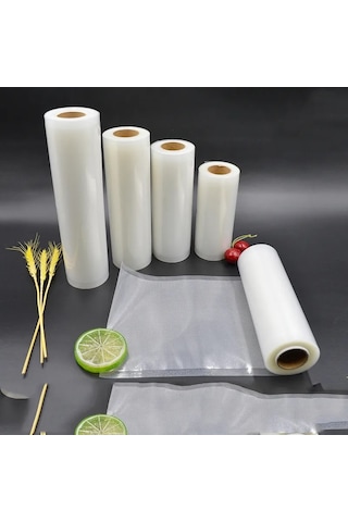 Novisan 2 Ad 25x500cm Vakum Poşeti Bobini Tırtıklı