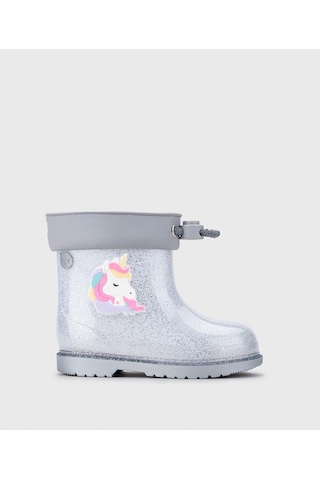Igor Bimbi Unicornio Glitter Çocuk Yağmur Çizmesi Gümüş Gümüş