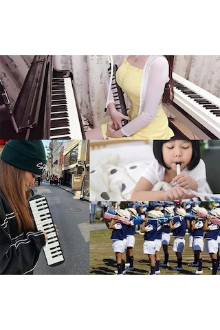 Ticon Mavi 32 Tuşlu Çantalı Melodika