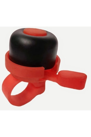 Sarissa Çocuk Bisikleti Zil 1. Kalite Plastik Gövde Metal Çan Turuncu Siyah Turuncu - Siyah