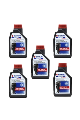Motul Suzuki Marine 4T 10W-40 Motor Yağı 1 L 5 Adet