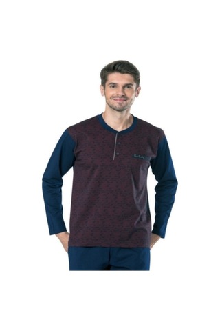 Pierre Cardin 5429 Damatlık Çeyizlik Jakarlı Pijama Takımı