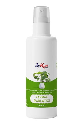 Bykurt Yaprak Parlatıcı 225ml Organik Sprey Böcek Ve Sinek Önleyici Bitki Temizleyici 225 ML