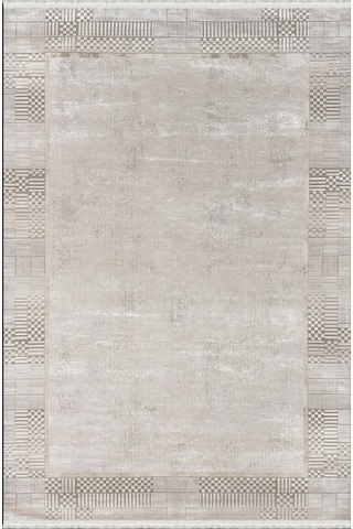 Woolen Halı Valentin Viscon Akrilik Halı 6256 Bej Renkli