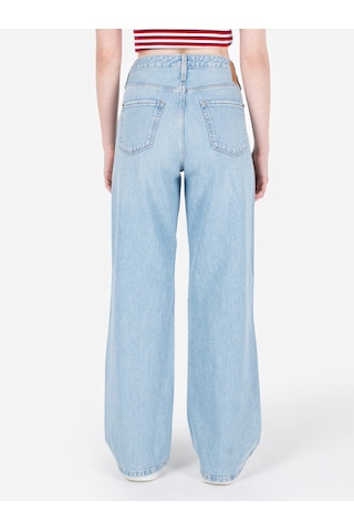Colin's Colins 970 Berry Normal Kesim Yüksek Bel Geniş Paça Mavi Kadın Jean Pantolon Cl1069450 Q1.v1 Dn43398 Denim