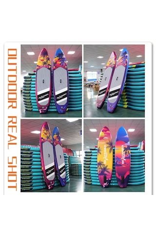 Sunset Sup Board Double Layer 335x84x15 Cm Paddle Board Full Set